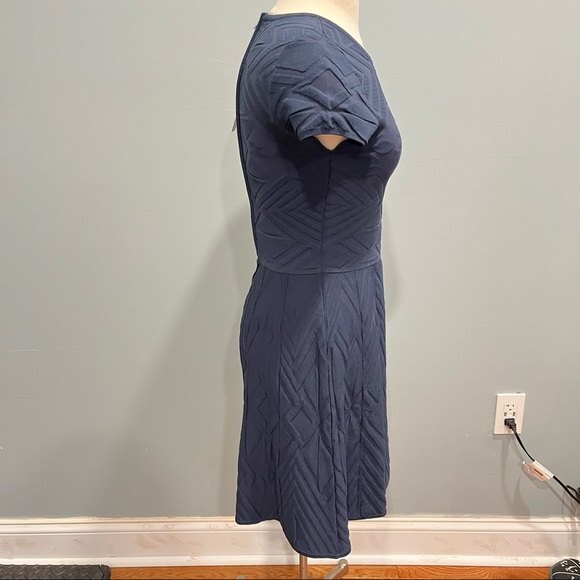 NWT Parker Meena Short Sleeve Dress in Navy Small - Picture 4 of 7